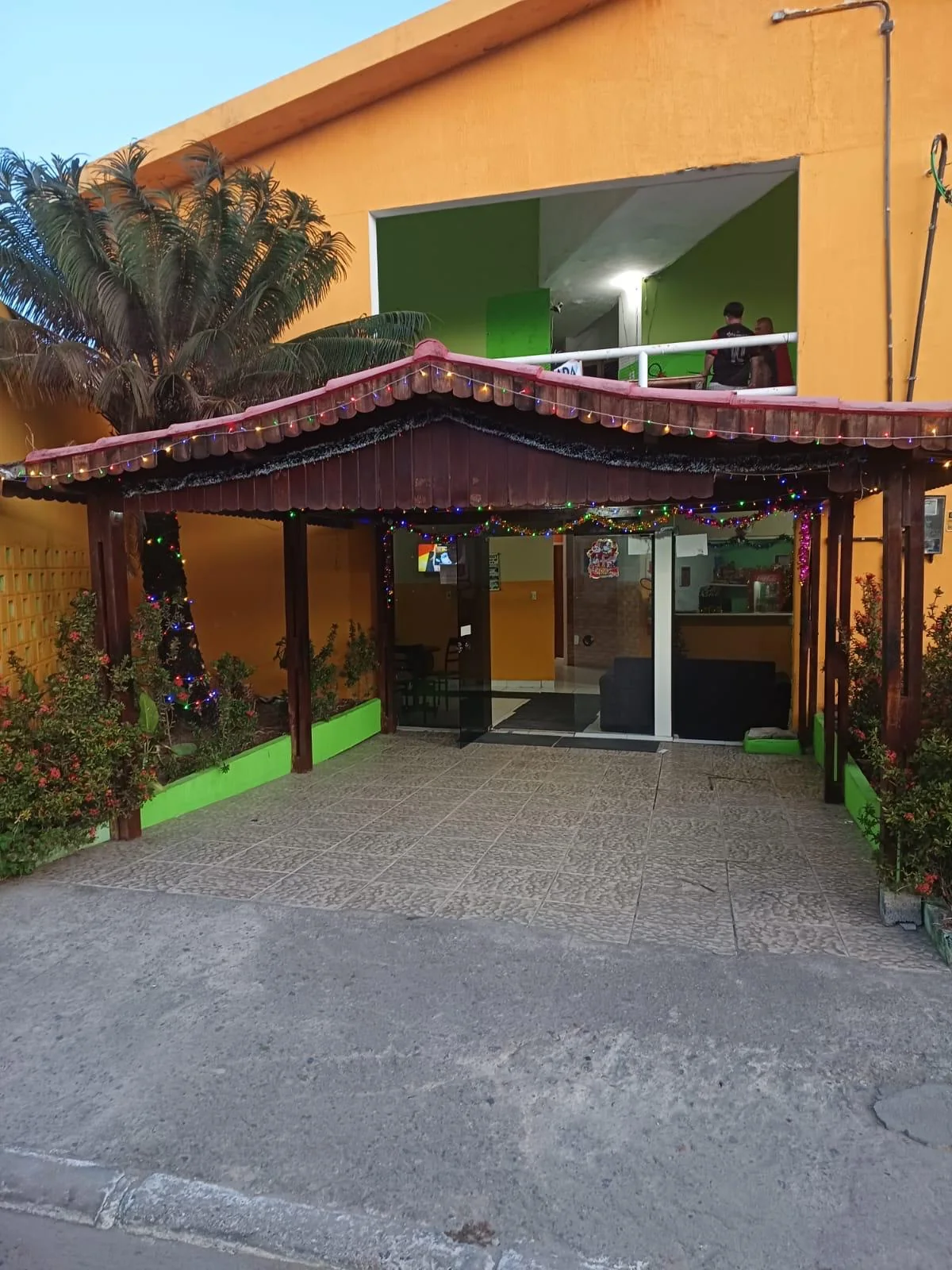 Entrada da Pousada Gaibú