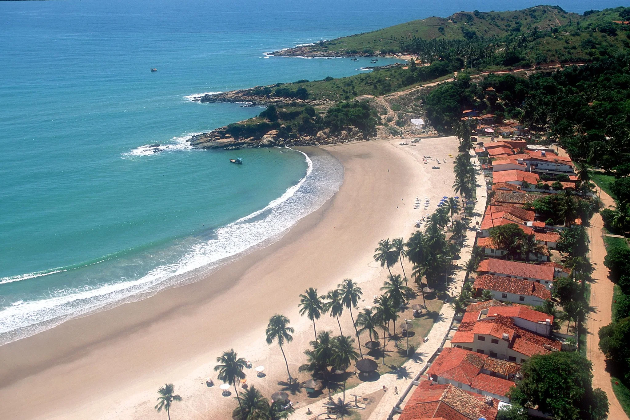 Vista panorâmica da Praia de Gaibú